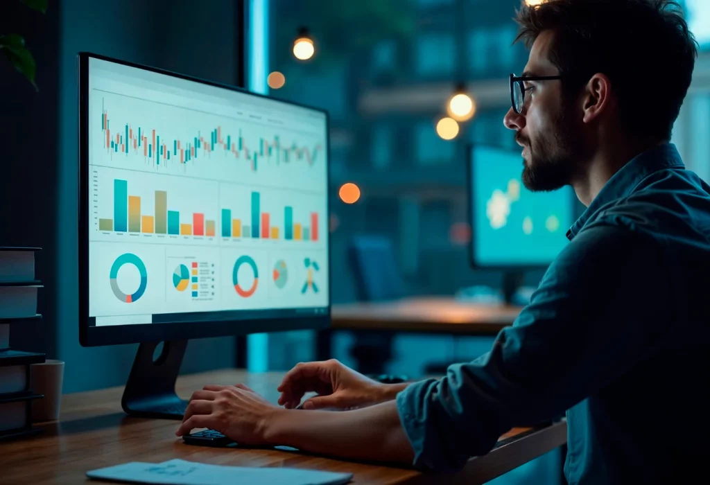 cientifico de datos con dashboard