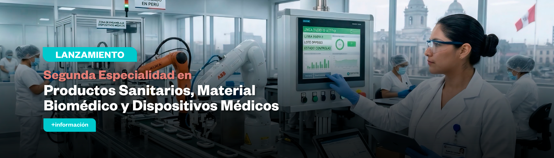 Segunda Especialidad en Productos Sanitarios, Material Biomédico y Dispositivos Médicos