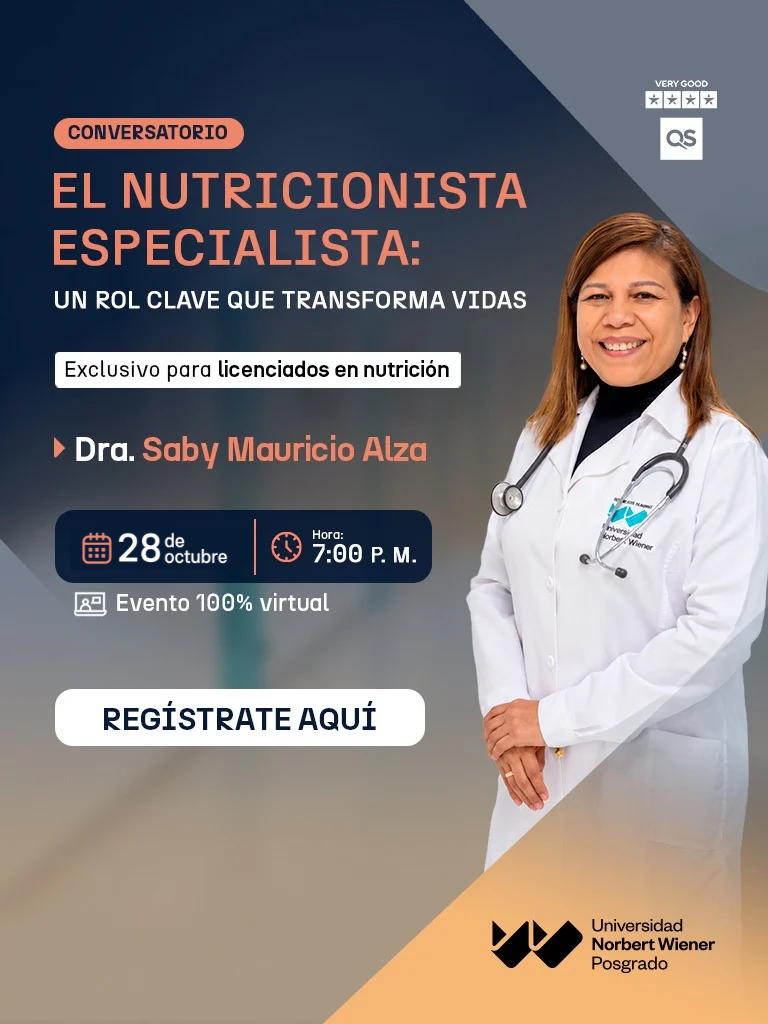 Conversatorio Segundas Especialidades en Nutrición